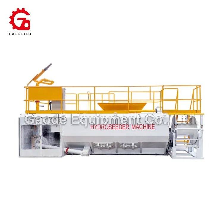 Gaodetec GHS08100 and GHS06100 Diesel Power Hydroseeder Pump Machine